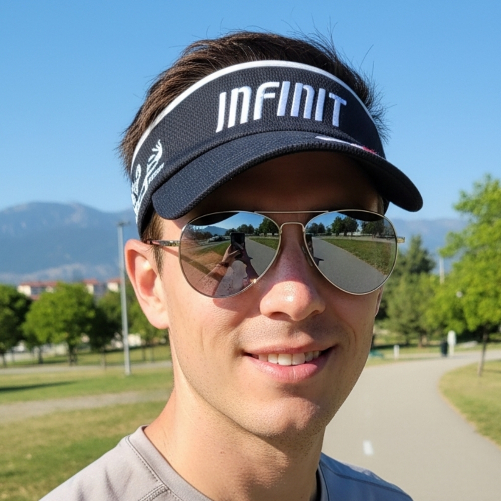 Ironman headsweats visor